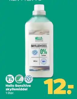 Netto Hello Sensitive skyllemiddel oferta