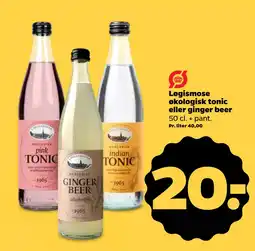Netto Løgismose økologisk tonic eller ginger beer oferta