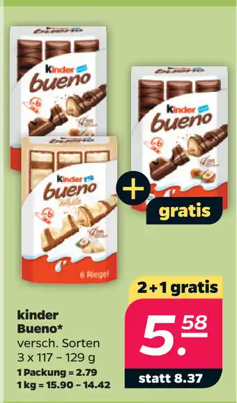 Netto kinder Bueno oferta