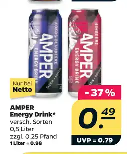 Netto AMPER Energy Drink oferta