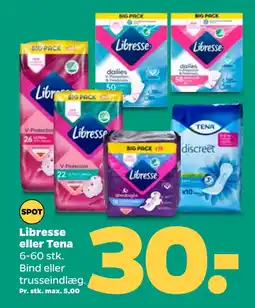 Netto Libresse eller Tena oferta
