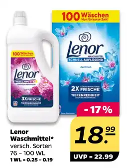 Netto Lenor Waschmittel oferta