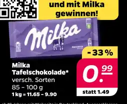 Netto Milka Tafelschokolade oferta