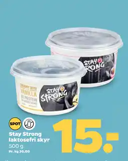 Netto Stay Strong laktosefri skyr oferta