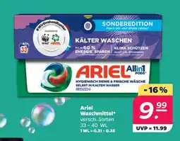 Netto Ariel Waschmittel oferta