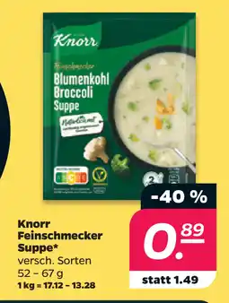 Netto Knorr Feinschmecker Suppe oferta