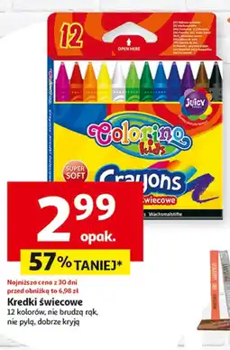 Auchan Kredki świecowe Colorino oferta