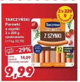 Dino Parówki z szynki 1 SZT 440 G oferta