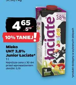 Netto Mleko 3.8% Łaciate junior oferta