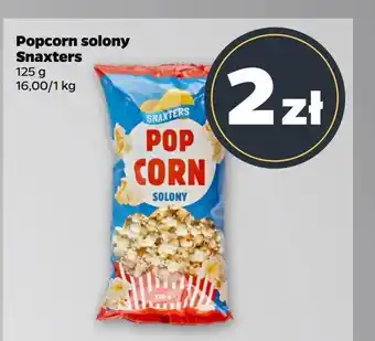 Netto Popcorn solony Snaxters oferta