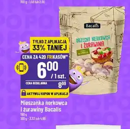 Polomarket Orzechy nerkowca i suszona żurawina Bacalis oferta