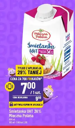 Polomarket Śmietanka 36 % Mleczna polana oferta
