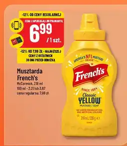 Polomarket Musztarda classic yellow French's oferta