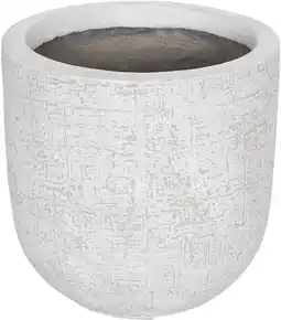 Donica Strata 25 cm biała