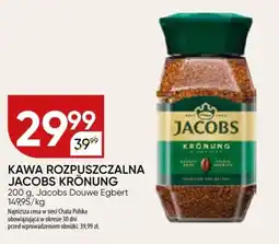 Chata Polska Kawa rozpuszczalna Jacobs Krönung, 200 g oferta