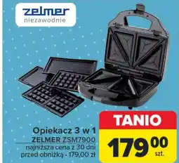 Carrefour Opiekacz Zelmer oferta