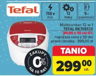 Carrefour Multicooker Tefal oferta