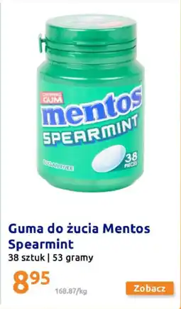 Action Guma do żucia Mentos Spearmint oferta