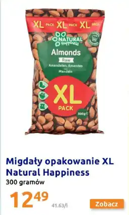 Action Migdały opakowanie XL Natural Happiness oferta