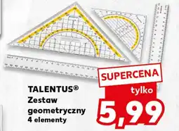 Kaufland Talentus Zestaw geometryczny, 4 el. oferta
