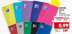 Kaufland Zeszyt Oxford A5, 32 k. oferta