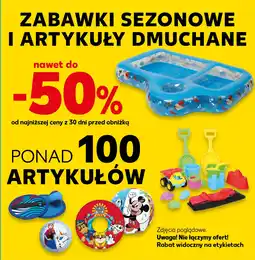 Zabawki sezonowe i artykuły dmuchane