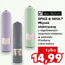 Kaufland Spice & Soul Młynek elektryczny oferta