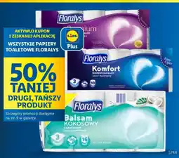 Papier toaletowy balsam kokosowy Floralys