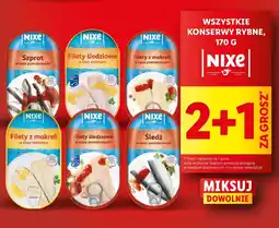 Lidl Konserwy rybne Nixe oferta