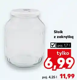 Kaufland Słoik z zakrętką, 1,7 l oferta