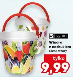 Kaufland Wiadro z nadrukiem, 10 l oferta