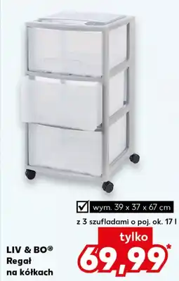 Kaufland Liv & Bo Regał na kółkach oferta
