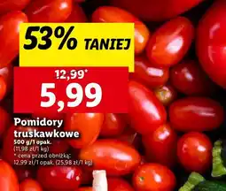 Lidl Pomidory truskawkowe oferta