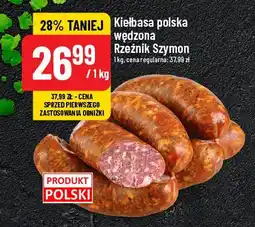 Polomarket Kiełbasa polska wędzona Rzeźnik Szymon oferta
