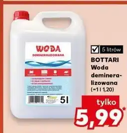Kaufland Woda demineralizowana Bottari oferta