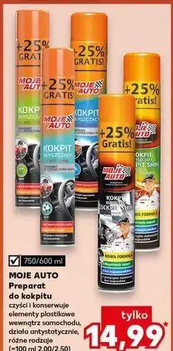 Kaufland Spray kokpit matowy Moje Auto oferta
