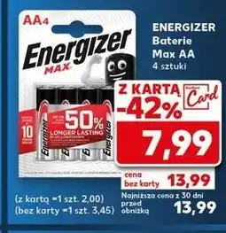 Kaufland Baterie aa Energizer Max oferta