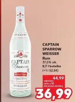 Kaufland Rum Captain Sparrow White oferta