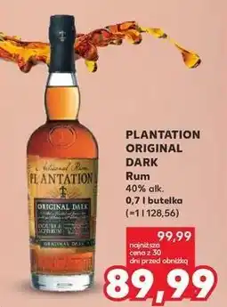 Kaufland Rum Plantation Original Dark oferta