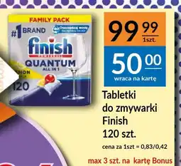 E.Leclerc Kapsułki do zmywarki lemon Finish Quantum oferta