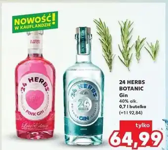 Kaufland Gin 24 Herbs Botanic oferta