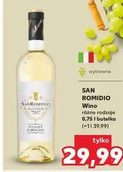 Kaufland Wino San Romidio Pinot Grigio Dry oferta