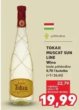 Kaufland Wino Tokaji Muscat oferta