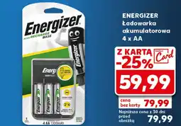 Kaufland Energizer Ładowarka akumulatorowa, 4 szt. oferta