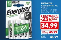 Kaufland Energizer Akumulatorki AA, 4 szt. oferta
