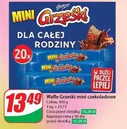 Dino Wafelek kakaowy Grześki Mini oferta