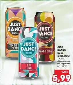 Kaufland Napój gin tonic Just Dance oferta