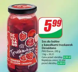 Dino Dodatek do deserów i lodów truskawkowy Devaldano oferta