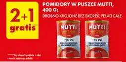 Biedronka Pomidory w puszce Mutti, 400 g oferta