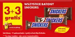 Biedronka Wszystkie batony Snickers oferta